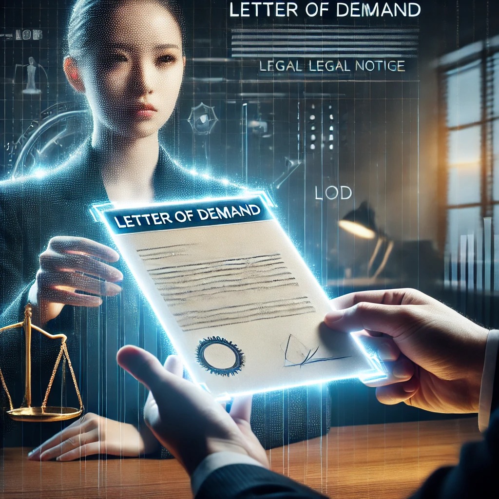 Letter of demand